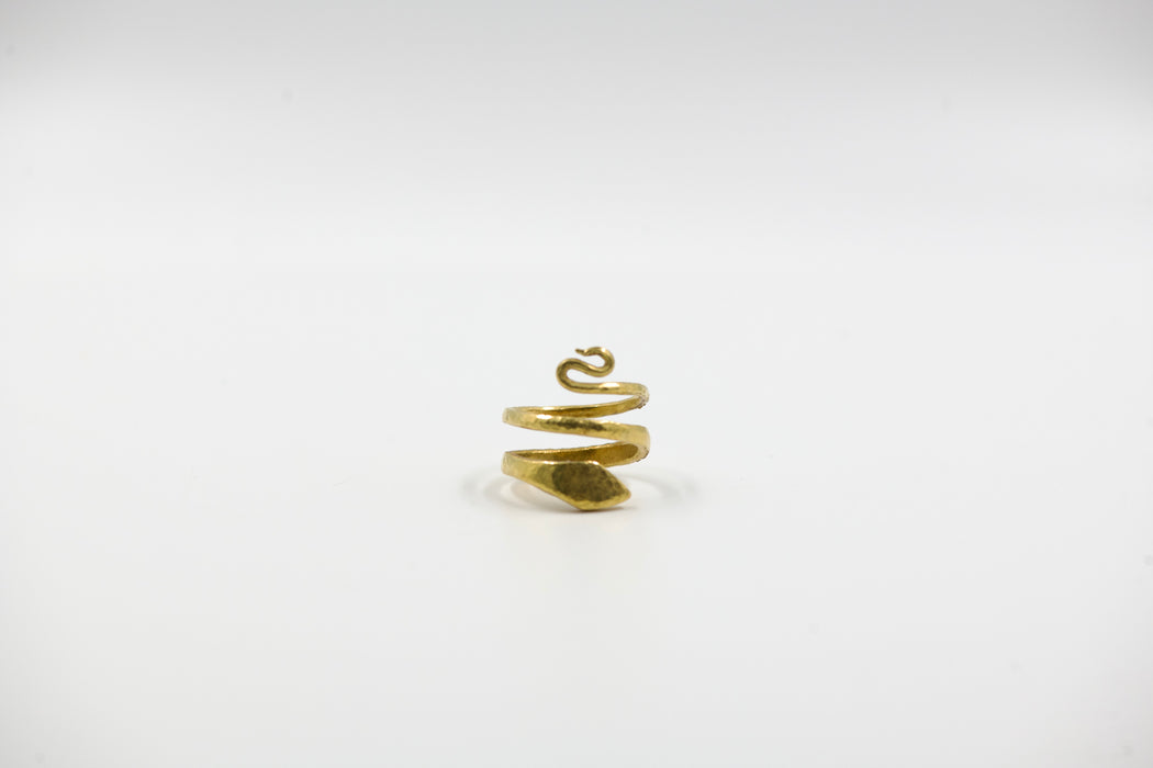 22k Gold Snake Ring