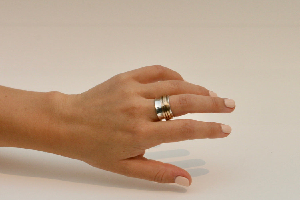 Silver Spinner Ring