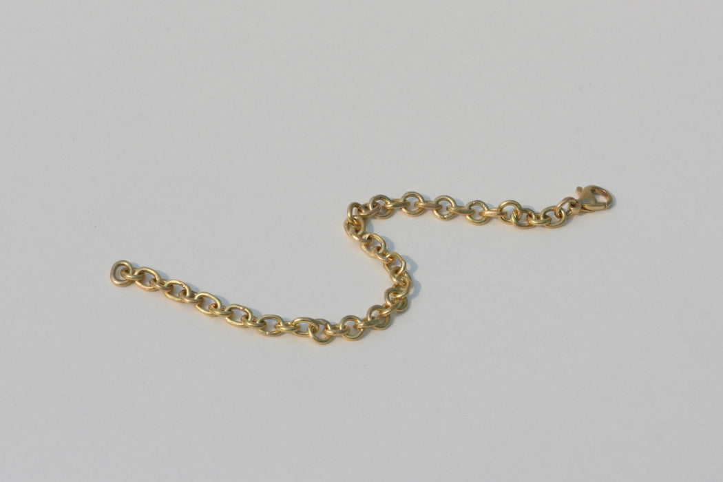 18K Gold Chain Bracelet
