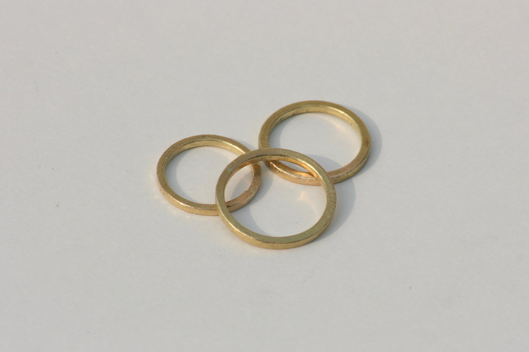 18K Gold Stacking Ring